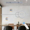 Qiaomao LED Pendelleuchte Esstisch Hängelampe Wohnzimmer Modern 49W Sternenhimmel Konvergiert Kronleuchter Dimmbare Hängeleuchte mit Fernbedienung Esszimmerlampe 120cm Höhenverstellbar,Grau