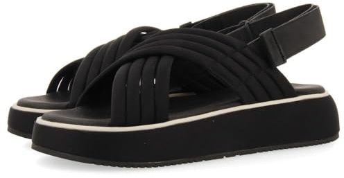 GIOSEPPO Bryher Damen-Sneaker, schwarz/weiß, 37 EU
