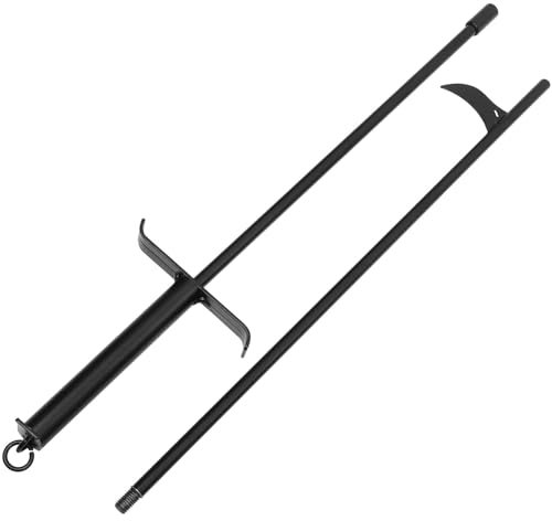 ifundom Tisonnier Pinces à Feu Acier Pour Foyer Et Barbecue Tisonnier Pratique Pour Manipulation Outil De Cuisine Polyvalent