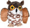 Wild Republic Pocketkins Eco Virginia-Uhu, Plüschtier, 12 cm, Plüschspielzeug, Hergestellt aus recycelten Materialien, Umweltfreundlich