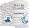 Bluecraft - 25x 1 kg Luft-Entfeuchter Granulat Nachfüllpack im Vliesbeutel Feuchtigkeitskiller Raumentfeuchter ohne Strom (25x 1kg)