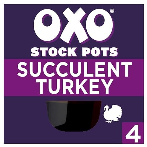 OXO Stock Pots Succulent Turkey with Bay and Parsley, 4 x 20 g (80 g)