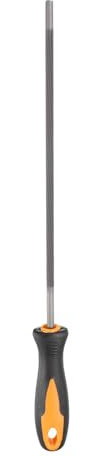 sourcing map Chainsaw File, 4.8mm (3/16-inch) Round Sharpening Files Tool with Plastic Handle for Chain Chainsaw Sharpening, Grinding, Grey