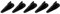 Heckspoiler Für W211 W204 E36 E46 E92 Auto Dach Shark Fin Stil Diffusor Spoiler Zubehör Auto Heckspoiler Heckflügel(Bk 5piece style2)