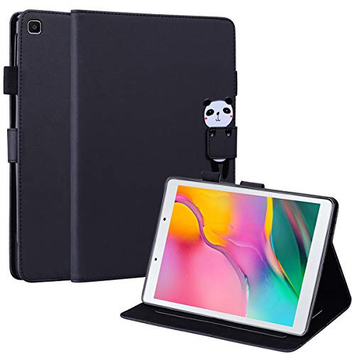Mldjomid Custodia Protettiva Compatibile con Samsung Galaxy Tab A 8.0 2019 (SM-T290/ T295) Flip Pelle PU Tablet Case Cover con Supporto e Slot per Scheda per Galaxy Tab A 8.0 (2019) Tablet, Nero