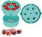 snocciolatore ciliegie, multi snocciolatore per ciliegie, noccioli di ciliegie, rimozione di semi a pressione facile con 6 snocciolatori per ciliegie con protezione antispruzzi, denoyauteur ciliegia e
