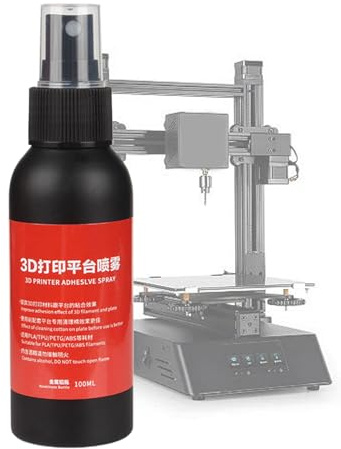 Adhesivo para Impresoras 3D,Spray Adhesivo de 100 ml para Base Caliente - Aerosol de Larga Duración para Nivelación Fijación y Mantenimiento de Placas de Impresión 3D