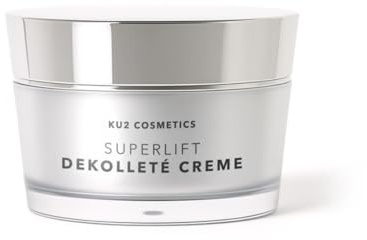 KU2 Cosmetics Superlift Dekolleté Creme, 100 ml | Anti Aging Pflege für Hals & Dekolleté, Mit Multi-Hyaluron & Peptiden, Glättet Linien sichtbar