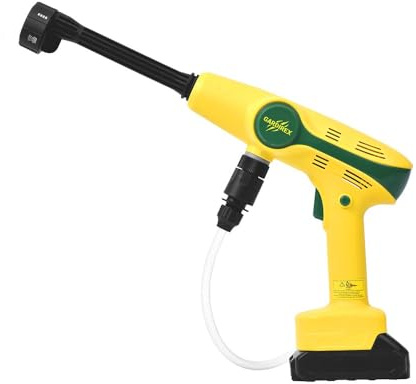 Gardirex - Nettoyeur à Pression portatif sans Fil Water Beamer - 6 Jets, Tuyau 5m, portée 10m