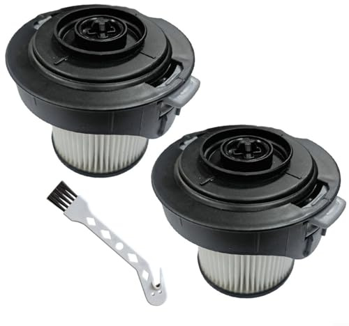 HEPA-Filter für Miele DuoFlex HX1 Staubsauger, HX-FDF 20 Feinstaub-Ersatzteile, waschbar, Klasse H13, mit Bürste im Lieferumfang enthalten, 2 Stück