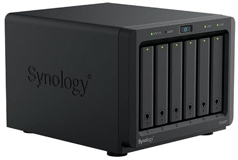 Synology NAS FS200T 6-Bay 2,5 HDD/SSD miniNAS | 6 Einschübe, 2,5 Laufwerke, HDD & SSD kompatibel, Kompaktes Design