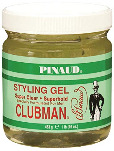 Clubman Style Gel Super Clear Super Hold 473 ml Jar (Haargel)