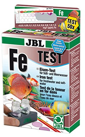 JBL Schnelltest zur Bestimmung des Eisengehalts , Eisen Test Fe, 25390