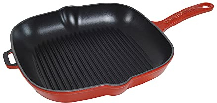 Chasseur Grillpfanne, Gusseisen, rot, 0 cm