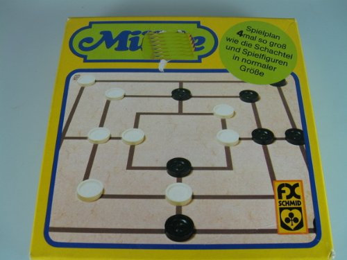 Schmid Spiel 92510 Mühle Brettspiel kompakt