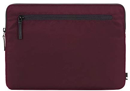 Incase Compact Foam Padded Flight Nylon Sleeve with Accessory Pocket for Most Tablets + Laptops up to 13 inches - Mulberry