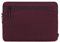 Incase Compact Sleeve Schutzhülle Apple MacBook Pro (Retina) 13,3 / Pro 13,3 (2016 - 2020) / Air 13,3 (2018 - 2020) Weinrot [Flight Nylon I Zubehörtasche I Kunstfell-Interieur I Reißverschluss]