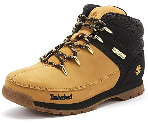 Timberland Euro Sprint. Unisex-Kinder Trekking- & Wanderhalbschuhe. Braun (Wheat Nubuck P01). 30 EU