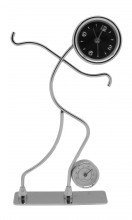 'EQUINOXE Wecker Metall Fußballer