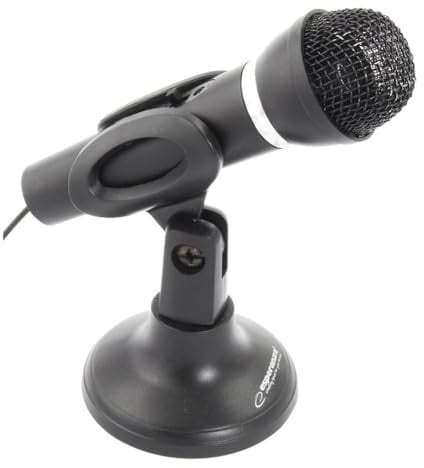 Esperanza Mikrofon Voice Desktop USB Mikrofonstand für Laptop Computer - Gaming Mic