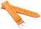 RIOS1931 Unisex Uhrenarmband Alligator Style Modell New Orleans 19 mm Orange