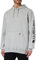 Carhartt Loose Fit Midweight Logo Sleeve Graphic Sweatshirt, Felpa con cappuccio Uomo, Grigio Heather/Nero, L