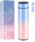 Travel Mugs, Insulated Water Bottle, 500ml LED Temperature Display Smart Water Cup, 304 Stainless Steel Vacuum Drink Flasks, Hot & Cold Sport Drink Bottle for Gym, Home, Office (Gradient Blue)