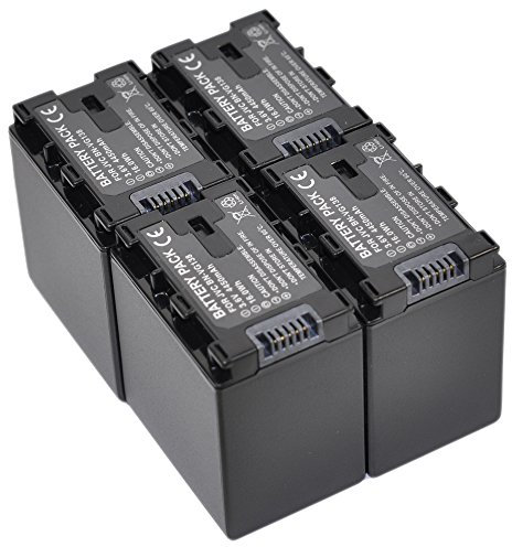 BTBAI Compatible bn-vg138 Battery for bn-vg107 bn-vg114 bn-vg121 bn-vg107u bn-vg114u bn-vg121u bn-vg138u digital camera video camcorder (4x Battery+Charger AC Dual LCD)