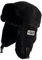 Ciamlir Russische Mütze Outdoor Russian Hat Damen Winter Pilot Herren Шапка Ушанка Warmer Bomber Trapper Ushanka,Schwarz,56-60Cm