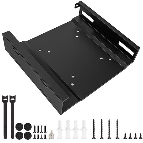 Mini-PC-Halterung für Dell Micro Halterung, Wand-VESA und Untertischhalterung für Dell OptiPlex Micro Formfaktor, Monitorständer für Dell MFF 7050 7080 5070 7020 3000 7060 7090 7010 3060 3040 3050