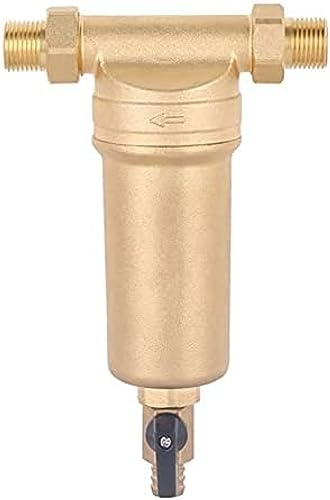Siphon-Vorfilter, Warmwasserfilter – Wasser-Vorfilter, Wasserfilter-Reinigungssystem Für Das Ganze Haus Für Brunnenwasserschlauch-Sedimentfilter, 40 Mikron, 316-Edelstahlfilter,6 Punkte Mit 4 Punk