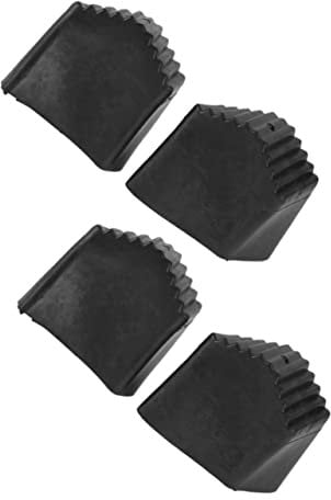 Uonlytech Thick Rubber Ladder Feet Pads 4pcs Multi-function Ladder Pad for Safety Sound Insulation