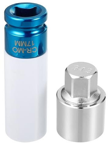 Uxcell 1 Set 313 Wheel Lock Lug Nut Socket Key Protector for Mercedes Benz