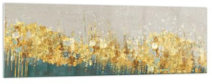 ARTTOR Bilder auf Glas 160x50cm Wandbild Glasdruck Abstrakt - 5561