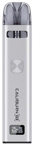 Uwell Caliburn G3 2,5ml 900mAh Pod System Kit Farbe Silber