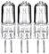 LEDLOCLB Lampadina Alogena G5.3 A Capsula Trasparente 220V 15W-200W Lampadina Alogena A 2 Pin Bianco Caldo, 5/20 Pezzi,220V-15W,3 Pezzi