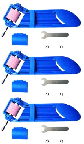 Kznifmk 3-Teiliges Bohrer-Set, Bohrer-Schärfwerkzeug, Bohrwerkzeuge und Zubehör, Bohrer-Schärfgerät, Bohrer-Zubehör