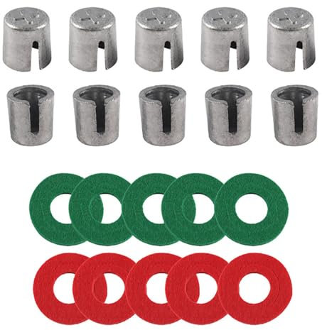 Battery Post Shims - Post Battery Repair Terminal Shim Caps Post Ends,Battery Adaptor Sleeves Terminal Cable End Sturdy for SUV RV Truck