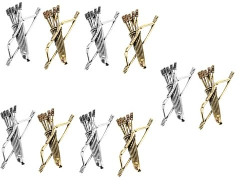 COLLBATH 10 Stk Brosche mit und Bogen Brosche Handtaschenstift Herren Anstecknadel Vintage Herren vintage deko dekorative nverzierung n für