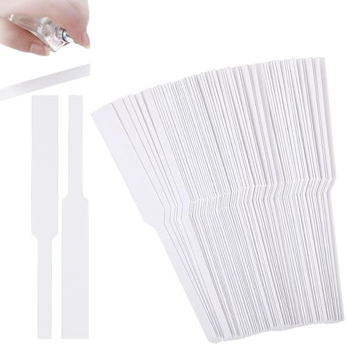 400 Stück Parfüm Teststreifen,Einweg Parfüm Tester Streifen Dufttester Papier,Aromatherapie Dufttester Papier, Parfüm Tester Streifen,Für Parfüm Düfte ätherische öle Aromatherapie (Weiß, 13 Cm)