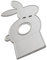 YAOGUI Stanzschablonen mit Osterhasen-Motiv, Prägeschablonen, Metall-Stanzformen für Scrapbooking, Karten, Scrapbooking, Dekoration
