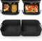 Silicone Air Fryer Liners for Ninja AF500UK Foodi FlexDrawer 10.4L/ 2pcs Ninja Air Fryer Basket Liners Resuale AF500UKCP 5.2L*2 Inserts Large Air Fryer Accessories