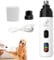 UptVin Dog Nail Grinders Silent Groom Pro Dog Nails Kit, Cordless Dog Nail Clippers, USB Rechargeable Diamond Bit Electric Nail File for Dogs, for Dogs, Cat