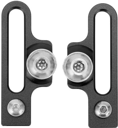 YEHEI Bicycle Brake Pads, 2Pcs Mountain Bike Brake Pads Aluminum Extended C Caliper Adapter Extended Brake Clamp Holder