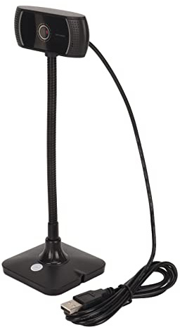 Jenivaint HD-Webcam, 720P-USB-Kamera mit Rauschunterdrückungsmikrofon, 60-Grad-Weitwinkel, 360-Grad-Drehung, 30, für, Mac, Videoanrufe, Online-Kurse