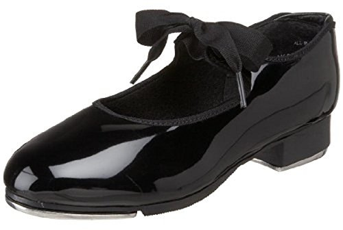 Capezio Donna Jr. Tyette Tap Shoe (N625) -Black Padrino -7,5W, Black Patent, 7.5W