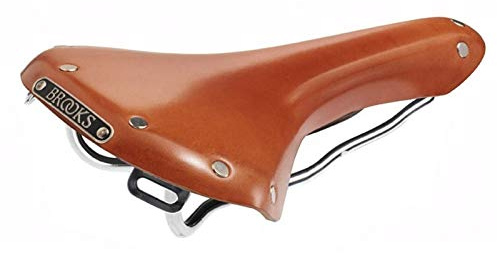 Brooks Herren Fahrradsattel B15 Swallow Chrom, Honig, B15 Chrome