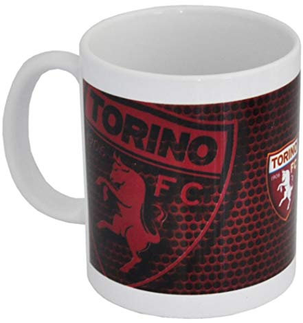 Giemme Articoli promozionali - Tazza Mug Ceramica Scudetto Torino Toro Prodotto Ufficiale Granata Idea Regalo