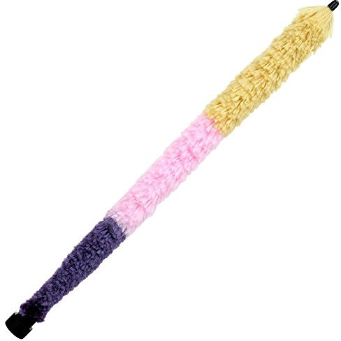 Classic Cantabile Pad Saver Wischer für Tenorsaxophon (Wollwischer, reinigt das Instrument, schützt Polster vor Feuchtigkeit, Länge: ca. 57 cm) bunt