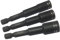 Erbauer Impact 1/4 Hex Nut Drivers 3 Piece Set by Erbauer